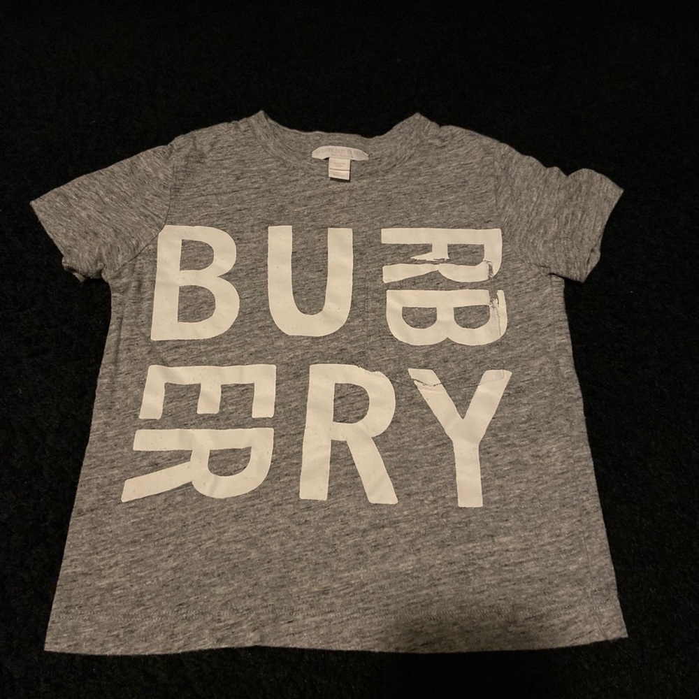 Authentic Burberry tshirt size 3y excellent condition